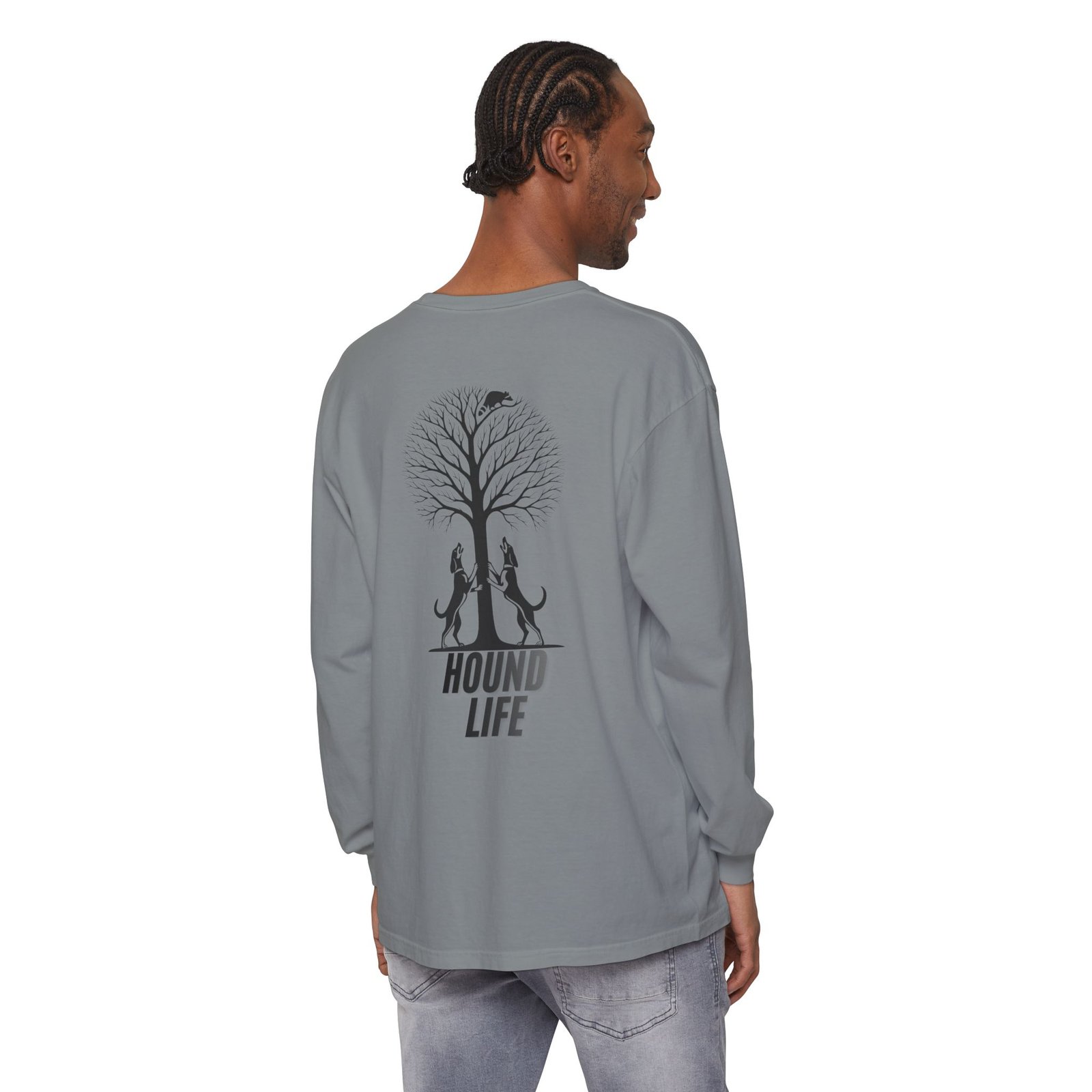 Hound Life - Comfort Colors® · 6014 - Unisex Long Sleeve Tee - Image 47