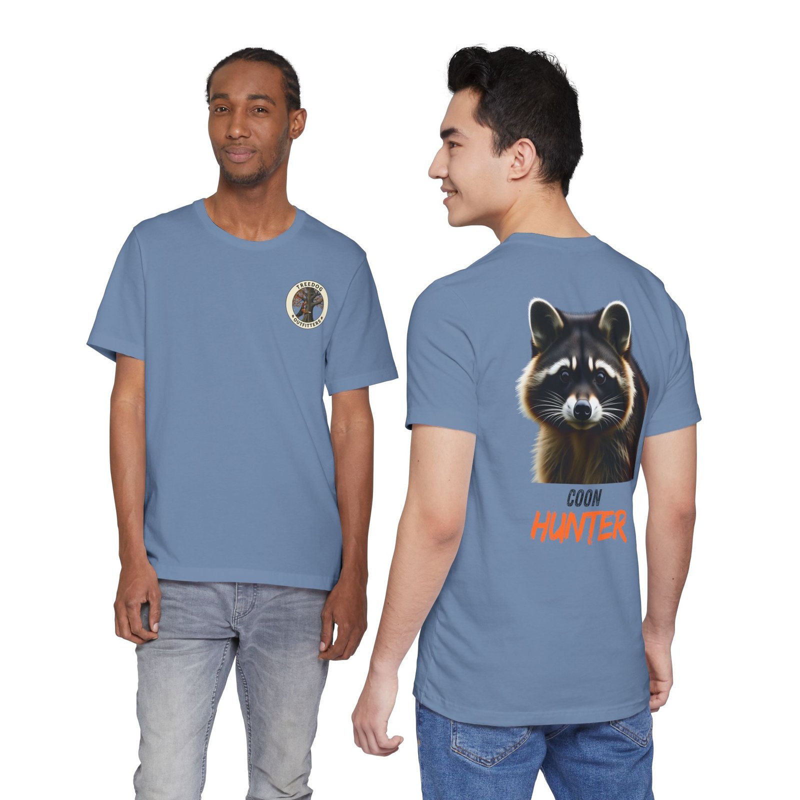 Coon Hunter - Bella+Canvas 3001 - Unisex Tee - Image 27