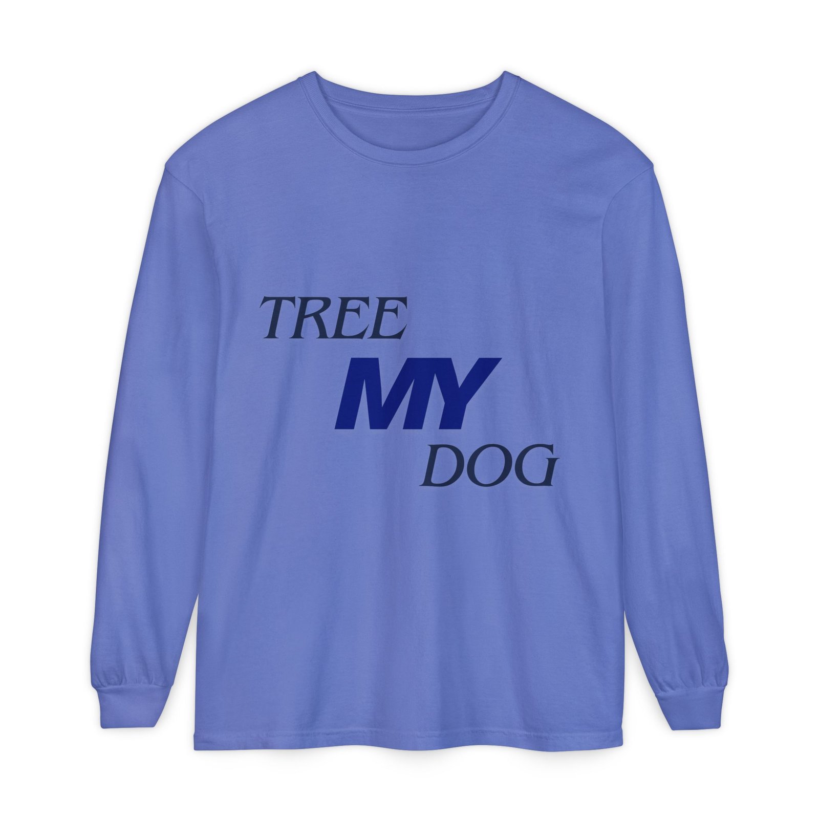 Tree My Dog - Comfort Colors® · 6014 - Unisex Long Sleeve Tee - Image 29