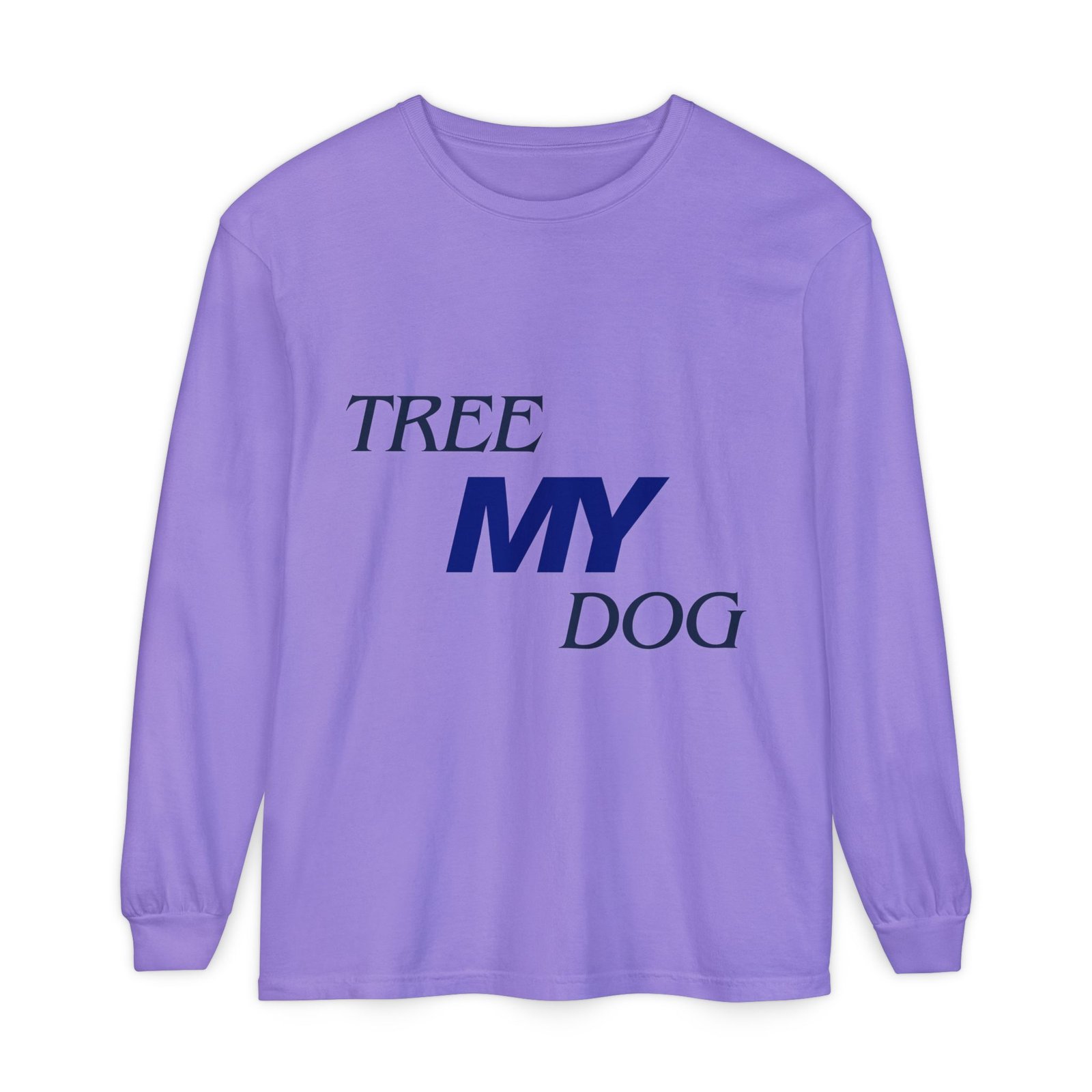 Tree My Dog - Comfort Colors® · 6014 - Unisex Long Sleeve Tee - Image 38