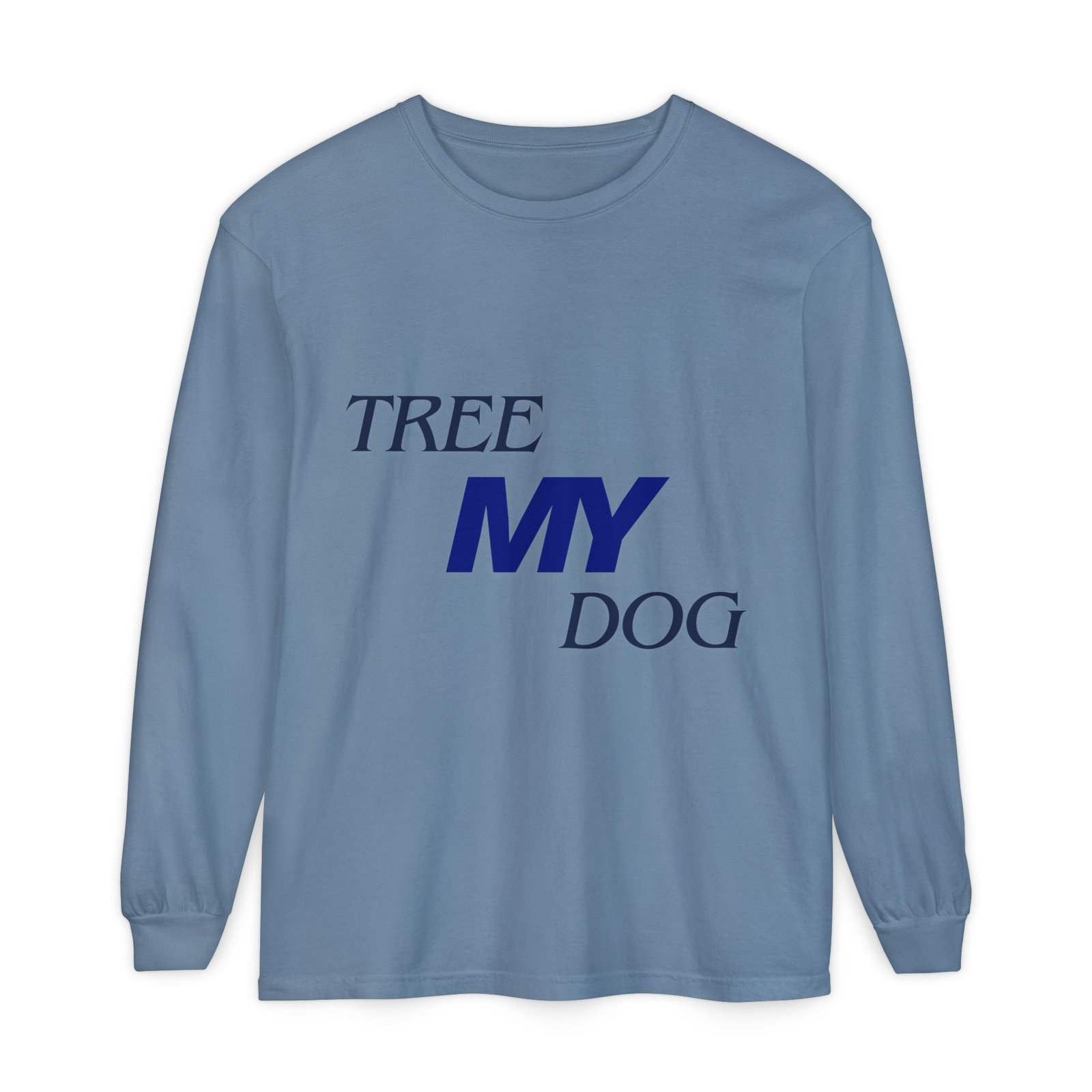 Tree My Dog - Comfort Colors® · 6014 - Unisex Long Sleeve Tee - Image 32
