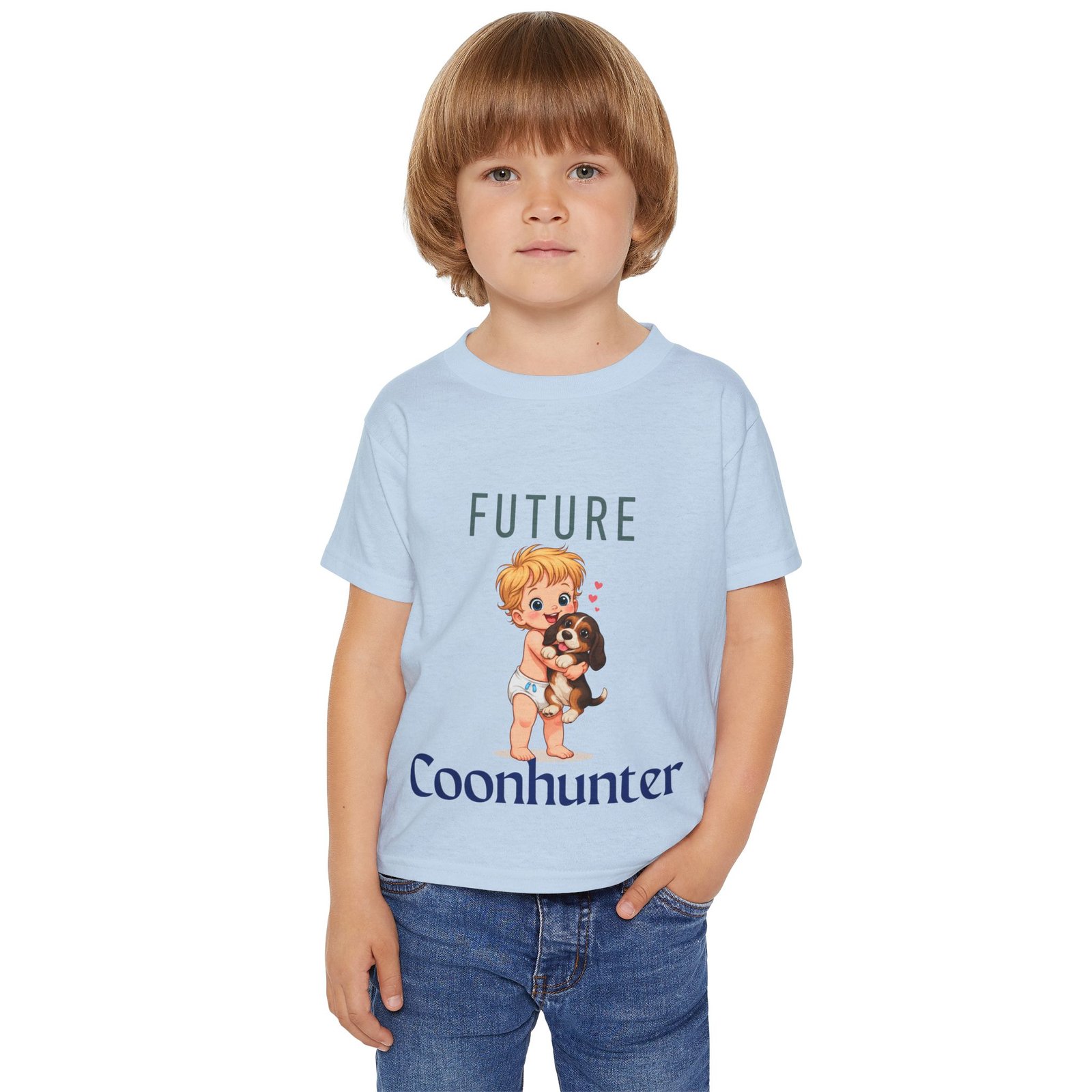 Future Coonhunter - Gildan 5100P - Toddler Short Sleeve Tee - Image 3