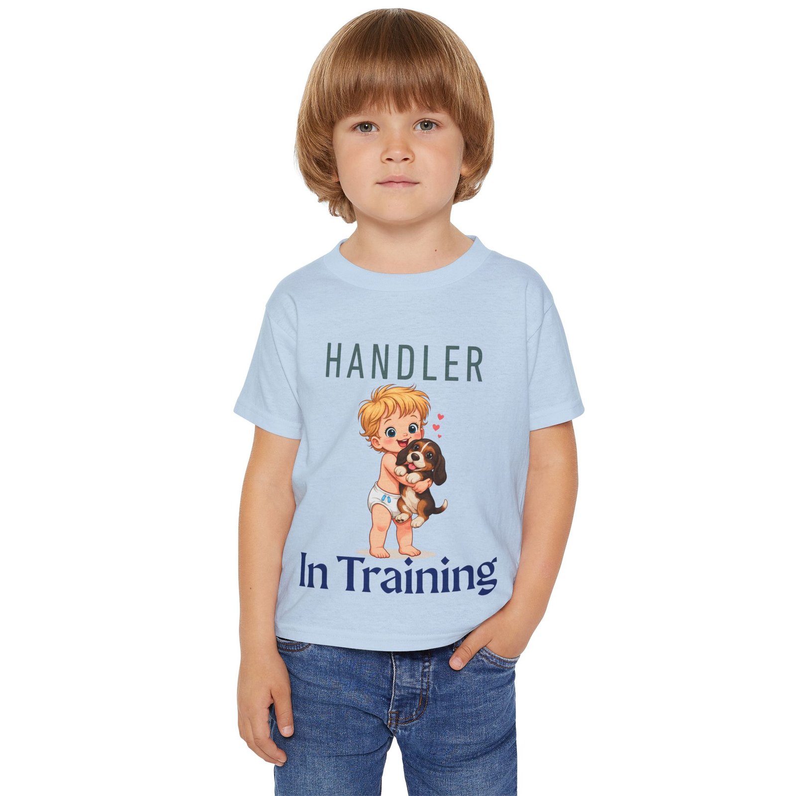 Handler In Training - Gildan 5100P - Toddler Short Sleeve Tee - Image 3