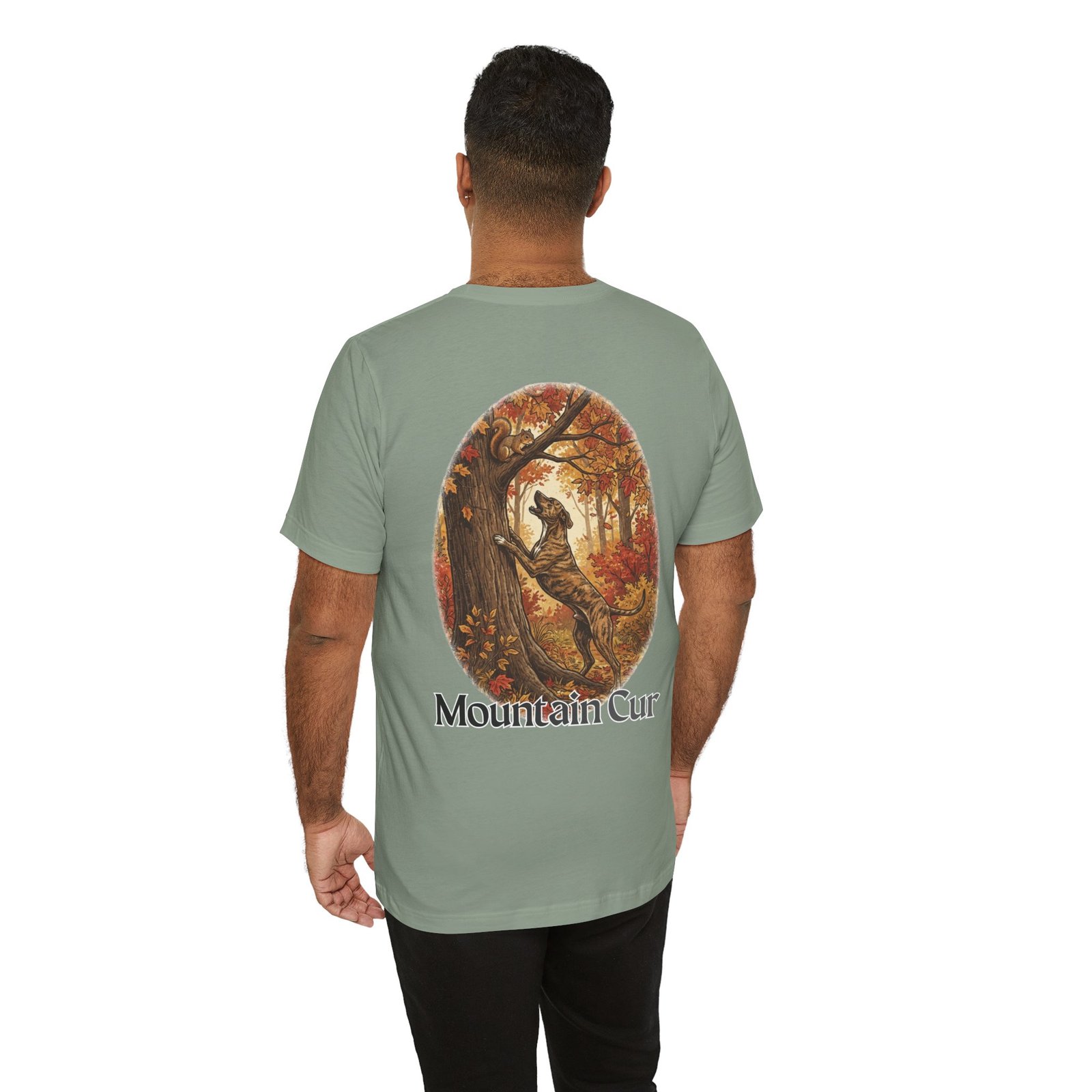 Mountain Cur - Bella + Canvas 3001 - Unisex Jersey Short Sleeve Tee - Image 32