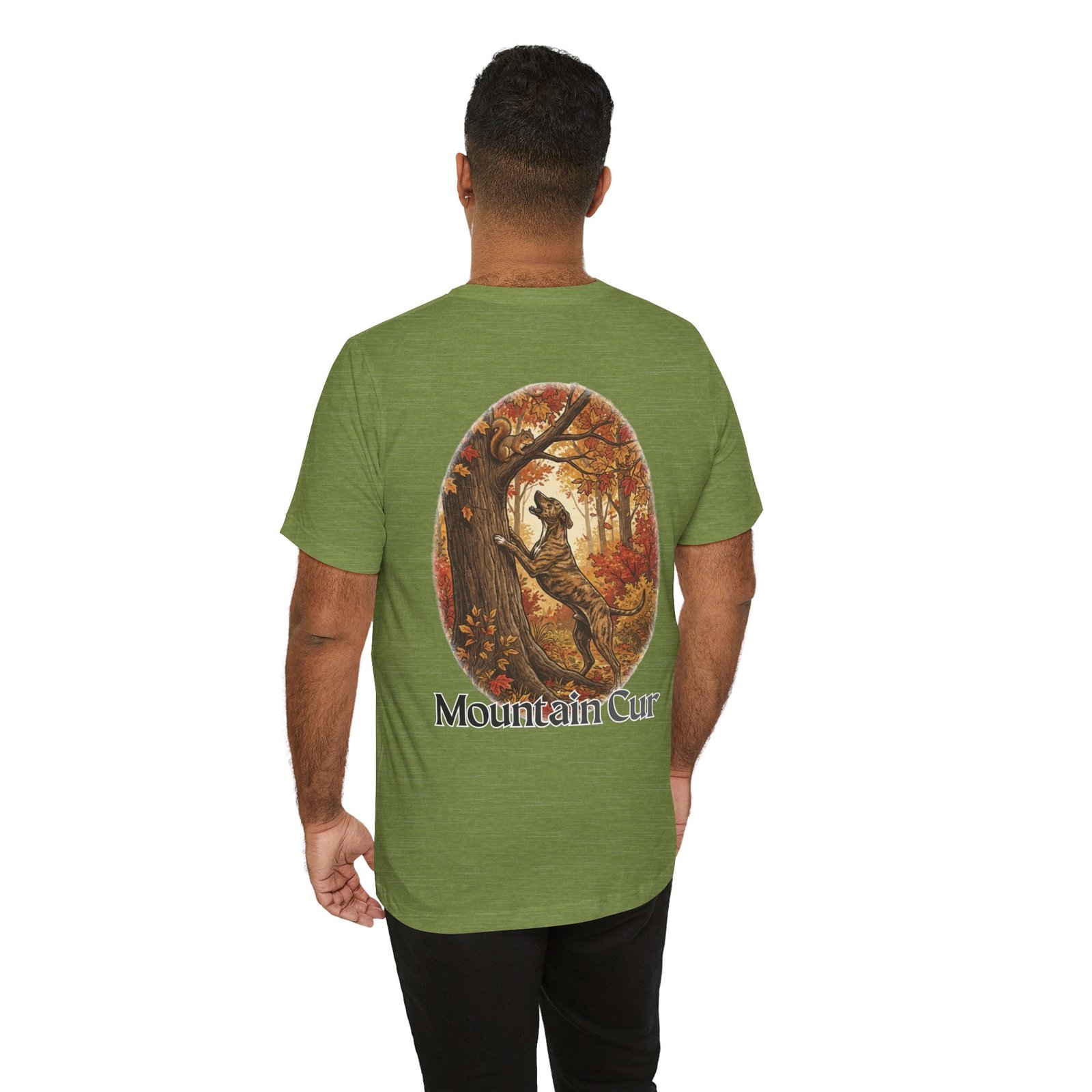 Mountain Cur - Bella + Canvas 3001 - Unisex Jersey Short Sleeve Tee - Image 8
