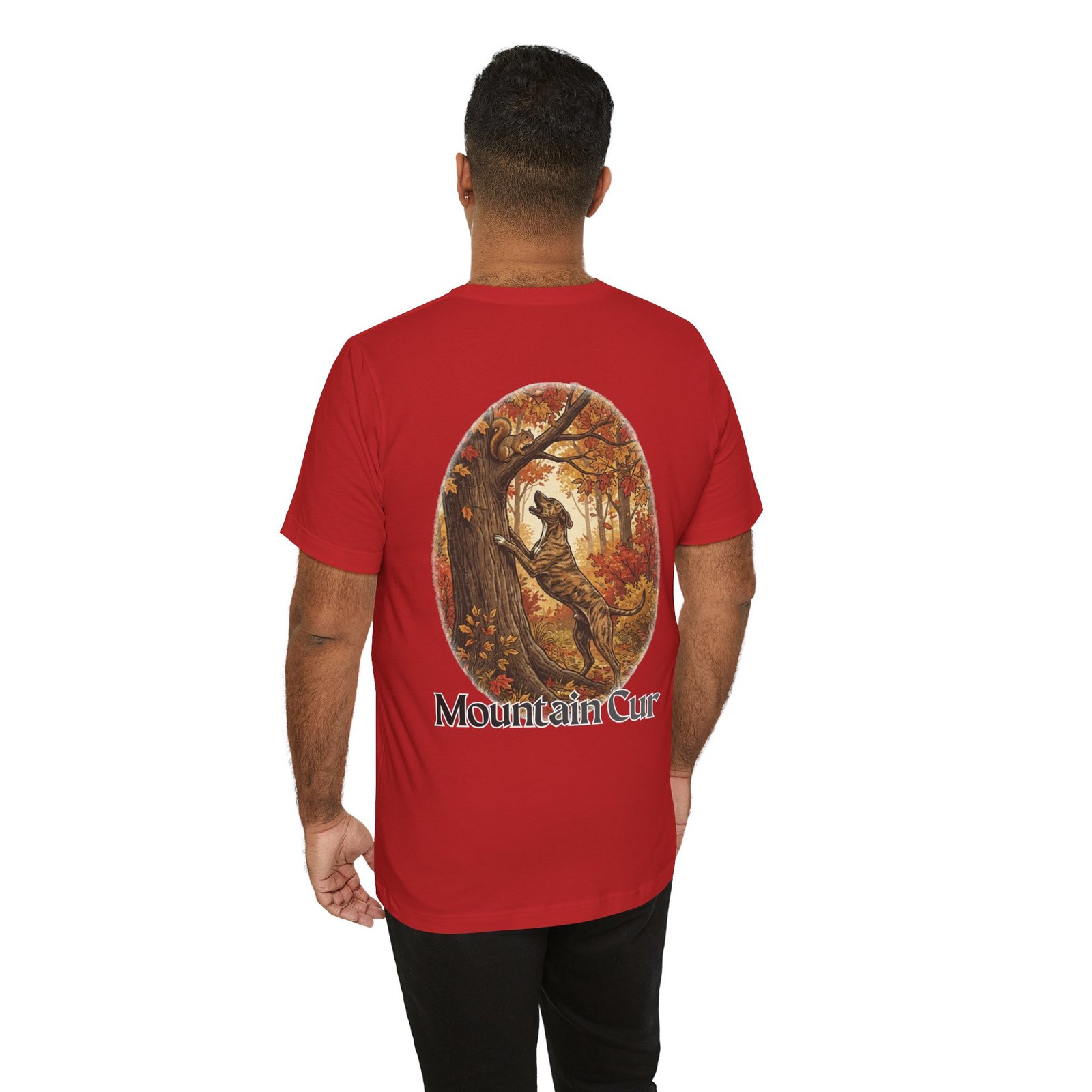 Mountain Cur - Bella + Canvas 3001 - Unisex Jersey Short Sleeve Tee - Image 52