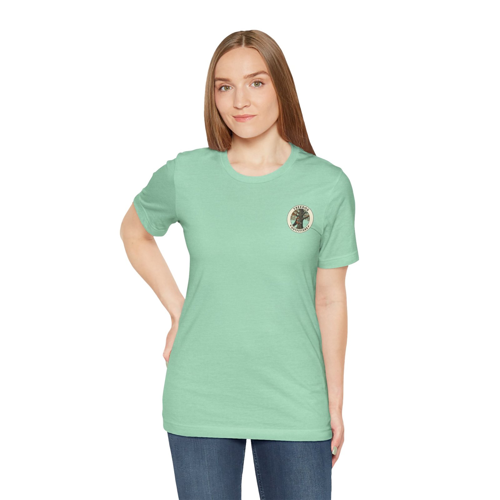 Mountain Cur - Bella + Canvas 3001 - Unisex Jersey Short Sleeve Tee - Image 35
