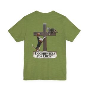 Coonhunters for Christ TW - Bella + Canvas 3001 - Unisex Jersey Short Sleeve Tee
